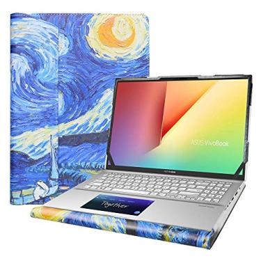 Imagem de Alapmk Capa protetora para ASUS ExpertBook B1 B1503 B1500 B1502/ExpertBook BM1 BM1503/Vivobook 15 X1504/ExpertBook P1 P1503 PM1503/Vivobook 15 F1504, capa para ASUS Chromebook CX15 CX1500 5, estrelado