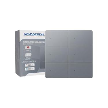 Imagem de Interruptor Inteligente Zigbee Full Switch Sensação De Tecla Fisica Compativel com Alexa Google Home