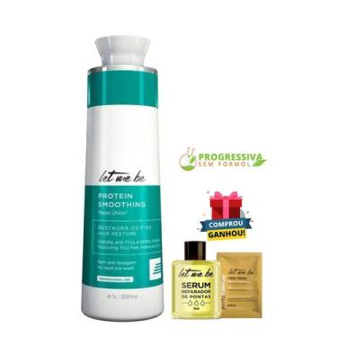 Imagem de Progressiva Let Me Be Smoothing Protein Sem Formol - 1 Litro