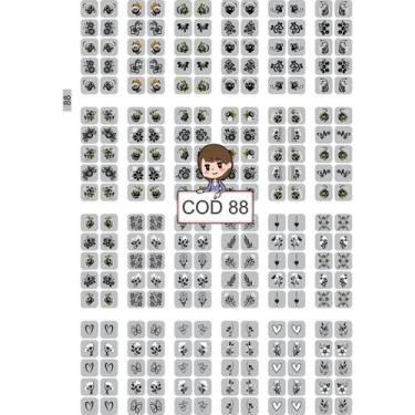Imagem de 240 Adesivos para Unha  Película 3d - Paty Beauty