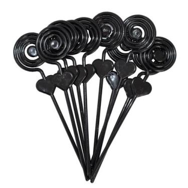 Imagem de Espiral Porta Recado Lembrancinha Preto 100 Unidades - RUSSO ART