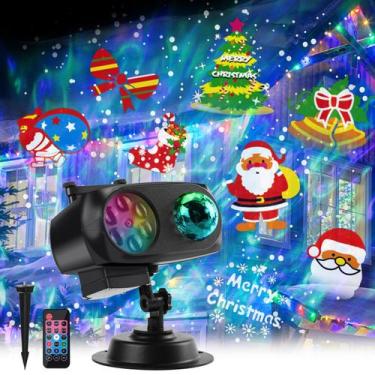 Imagem de Luzes de projetor ENJOY PET Halloween Christmas 14 Slides