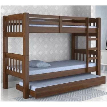 Imagem de Beliche Italia com auxiliar castanho