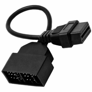 Imagem de Cabo adaptador Goliton OBD1 22 pinos para OBD2 16 pinos para Toyota