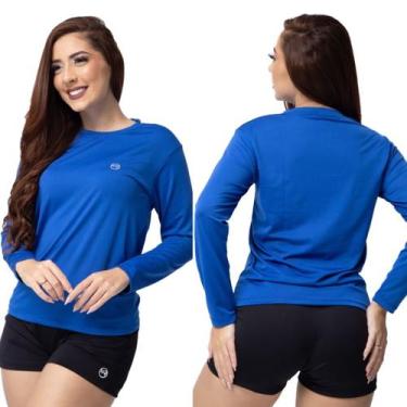 Imagem de Blusas Femininas Térmica Uv50+ Segunda Pele Proteção Solar - DMR ONLIN