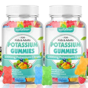 Imagem de Suplemento de gomas de citrato de potássio softbear 1000 mg 120 unidad