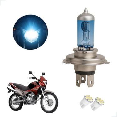Imagem de Lâmpada Halógena Super Branca H4 para Moto HONDA NX 4 FALCON 400 1999 