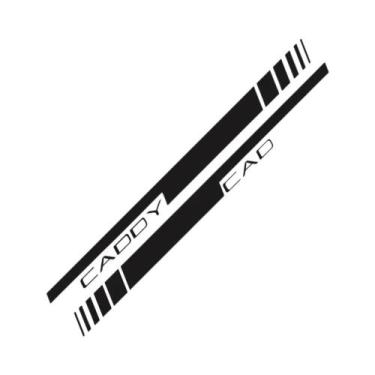 Imagem de Adesivos Para Carro VW Caddy MK1 MK2 MK3 MK4 2PCS Decalques De Vinil G