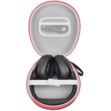 Imagem de Comecase Capa universal para fone de ouvido compatível com JBL/para Beats/Sony/para Bose Max Over Ear Fone de ouvido e muito mais, caixa de transporte de viagem para fone de ouvido sem fio Bluetooth