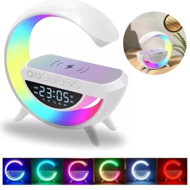 Imagem de Luminária G Speaker Bluetooth Som Alta Fidelidade