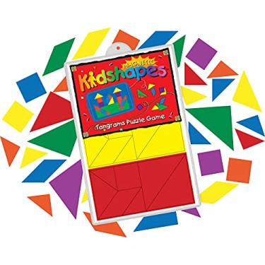 Imagem de Imas de aprendizagem Barker Creek LM-2305 - KidUSA Kidshapes Tangrams