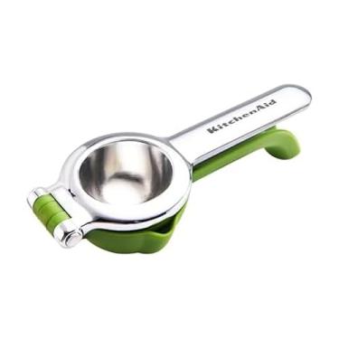Imagem de KitchenAid Espremedor de suco cítrico para limões e limões com coletor de sementes e bico de despejo, 20 cm