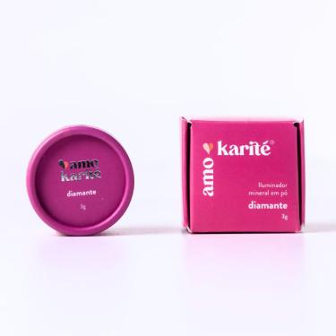 Imagem de iluminador Mineral em Pó Diamante Amokarité 3g