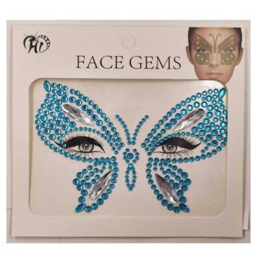 Imagem de Adesivo Face Stick Sortidos Borboleta Vita - Vita Acessorios