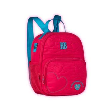 Imagem de Mochila P Rebecca Bonbon Bolsa Térmica Passeio Escola Creche, Rosa