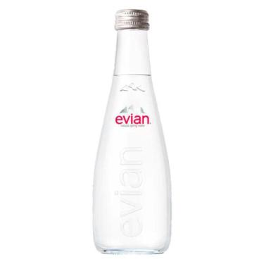 Imagem de Água mineral evian sem gás vidro 330ml