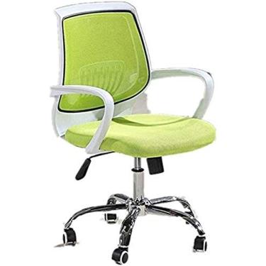 Imagem de Mesa de escritório ergonômica de malha giratória almofada esponja escritório design ergonômico mecanismo de inclinação