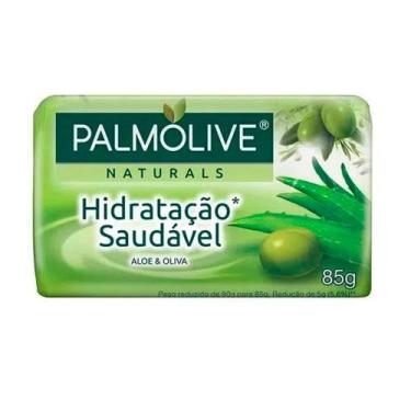 Imagem de Sabonete Palmolive Hidratação Saudável Aloe e Oliva 85g
