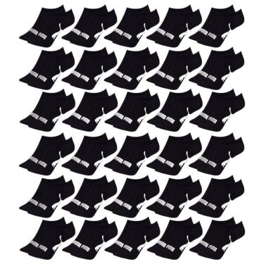 Imagem de Kit 30 Pares de Meias Puma Sapatilha Esportiva Feminino