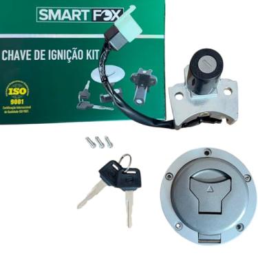 Imagem de Chave Ignição Contato Cg Titan 160 Flex Ex Conjunto Trava