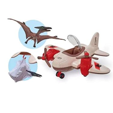 Imagem de Avião Dino Flying, Usual Brinquedos, Cores Sortidas