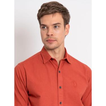 Imagem de Camisa Aleatory Lisa Stone ML Titan Vermelho-Masculino