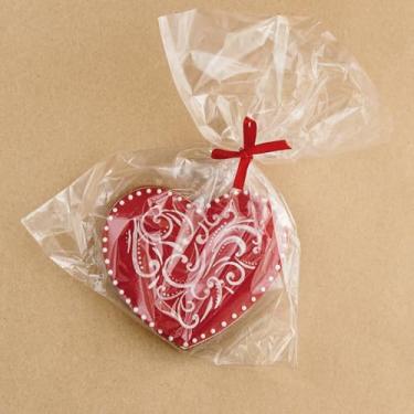 Imagem de Sacos de guloseimas de celofane para violoncelo, 12 x 17 cm, 200 peças, sacos de plástico OPP com 200 laços torcidos para embrulhar presente, embalagem de doces, sobremesa, padaria, biscoitos