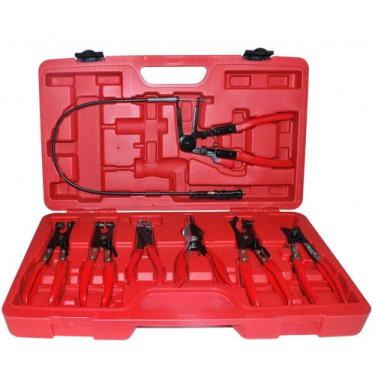 Imagem de Alicate Para Abraçadeiras Das Mangueiras De Água Kit 7 Peças - DM Ferr