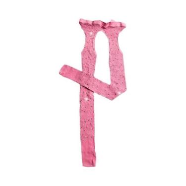 Imagem de Meia Calça plus Size Com Glitter E Rede, Abertura Na Parte Íntima, Bri