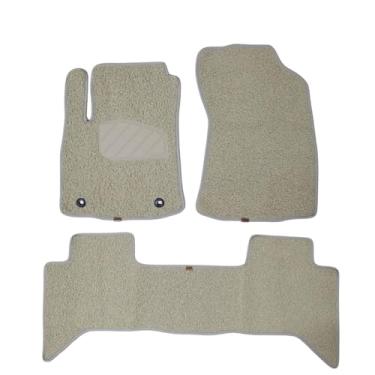 Imagem de Tapete de Capacho para Caminhonete Hilux 2019 a 2025 Proteção do Assoalho Resistente Vinil Premium