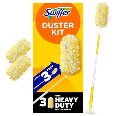 Imagem de Swiffer Duster Kit de iniciante extensível de 90 cm com 3 refis