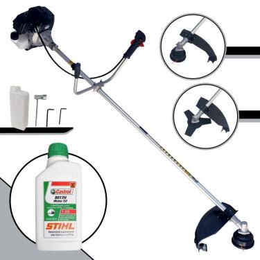 Imagem de Roçadeira Lateral Rt43lb25a Toyama 1,7hp 43cc + Óleo Stihl