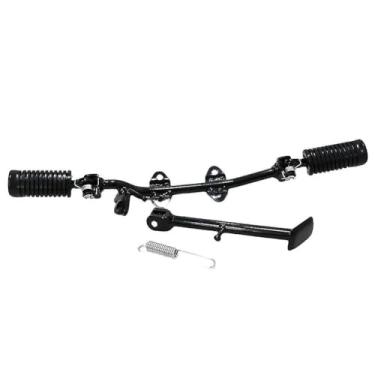 Imagem de Pédalo de Freio Traseiro Moto Suporte Pé Lateral para Monkey Z50 Z50A Z50R Z50J DAX CT70 ST50 Liga Metal Premium Borracha Mais Anti Derrapante Conforto Design Estiloso Instalação Fácil