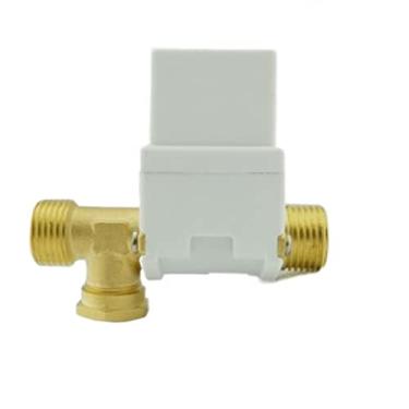 Imagem de Prática 1/2 quot; válvula solenoide elétrica 12V DC 250mA 0,02-0,8Mpa para água ar N/C válvulas solenoides normalmente fechadas 1 peça