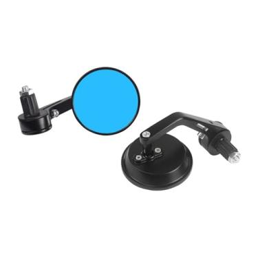Imagem de Ysyqkn Conjunto de 2 Espelhos Retrovisores para Guidão, 2,22 Cm, Peças de Reposição Resistentes, Fáceis de Instalar E Duráveis.