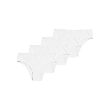 Imagem de Kit com 4 Calcinhas Biquíni Hope 38840, Branco, G