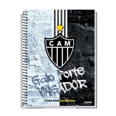 Imagem de Caderno Atlético Mineiro Universitário Time Jogo Escolar 1M, Vingador