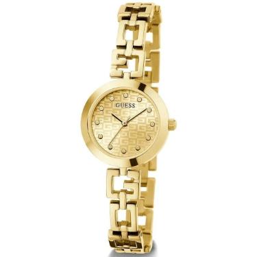 Imagem de Relógio Guess Feminino Gw0549l2 Dourado
