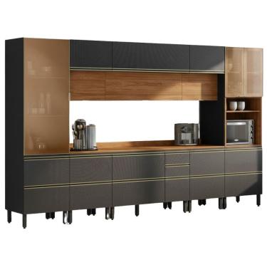 Imagem de Cozinha Modulada 8 Pecas 370 cm MDF DP3702 Demartez