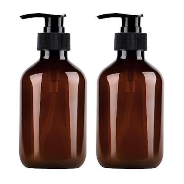 Imagem de Zerodis Garrafa de Bomba Transparente Portátil, Jardinagem Doméstica, Banheiro, Outros Produtos Com Cabeça Pp para Dispensar Xampus e Loções, 500ml para Uso Doméstico e de Cozinha, Garrafa de Bomba