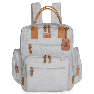 Imagem de Mochila de Maternidade MasterBag Urban Alasca Cinza-Unissex