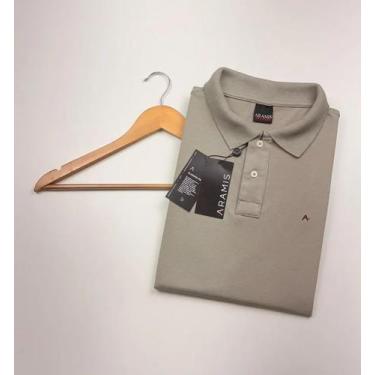 Imagem de Camisa Polo Aramis Masculino Piquet Basic, Bege, G