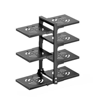 Imagem de Organizador de Panelas 5/7 Camadas Escorredor Suporte Para Cozinha Armário(5)