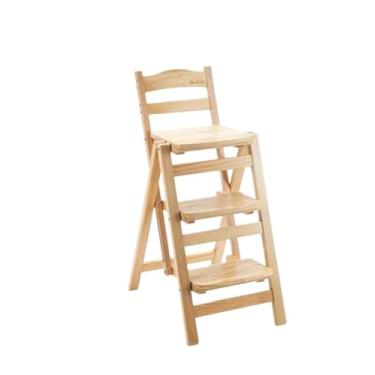 Imagem de Cadeira dobrável de madeira multifuncional dobrável portátil de madeira para lazer cadeira de praia cadeira de pesca cadeira de acampamento cadeira dobrável de jardim adequada para uso interno e