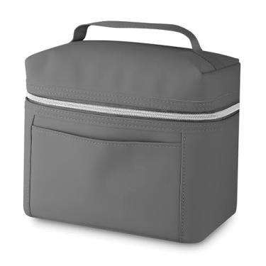 Imagem de Bolsa Térmica 5L Portátil para Marmitas e Lanches com Alça e Bolso Frontal