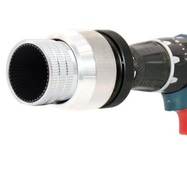 Imagem de ASHATA Adaptador de Ferramenta de Chanfro para Rebarbação de Tubos, Construção de Liga de Aço de Liga de Alumínio Premium para Alargadores de Tubos de 5/16 pol. a 2 1/8 pol.