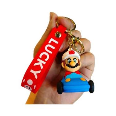 Imagem de Chaveiro De Figura De Ação Super Mario Bros, Brinquedo De Cartoon, Pre