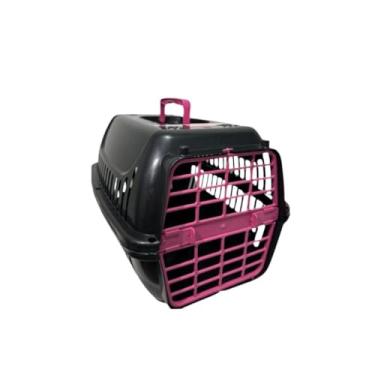 Imagem de Caixa de Transporte Pet N°2 e 3 Para Cachorros E Gatos(ROSA 2)