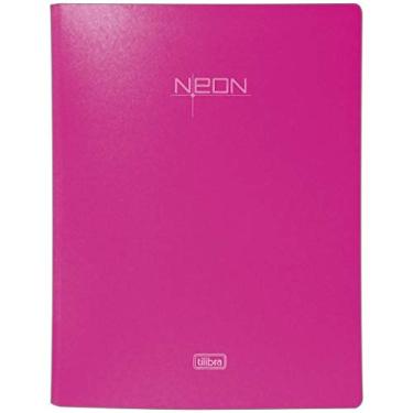 Imagem de Fichário 4 Argolas em Polipropileno Lombada 40mm Neon Rosa,Tilibra - 1 un