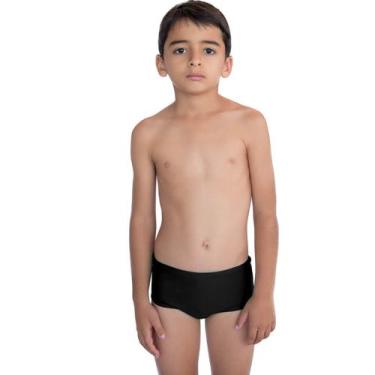 Imagem de Sunga Lisa Tradicional Infantil Juvenil Proteção Solar Uv 50 - HYPE MO